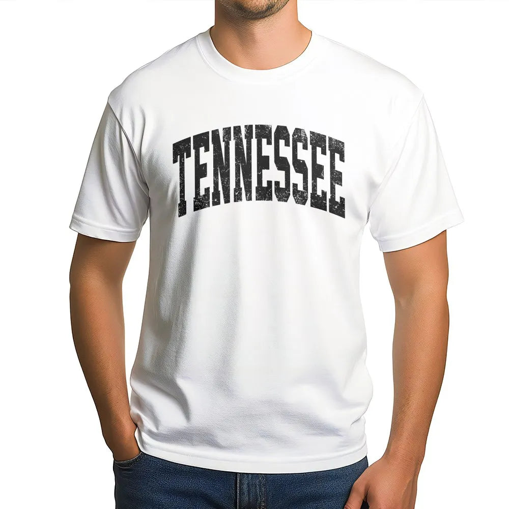 Tennessee Sweatshirt | Vintage Style Distressed Graphic | Soft Cotton Blend | Unisex Volunteer State Souvenir Gift